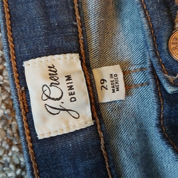 J.CREW 9" High Rise Toothpick Jeans size 29 - Picture 4 of 6